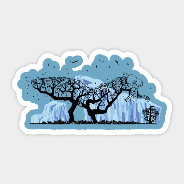 Scrat Tree Sticker by 2mz